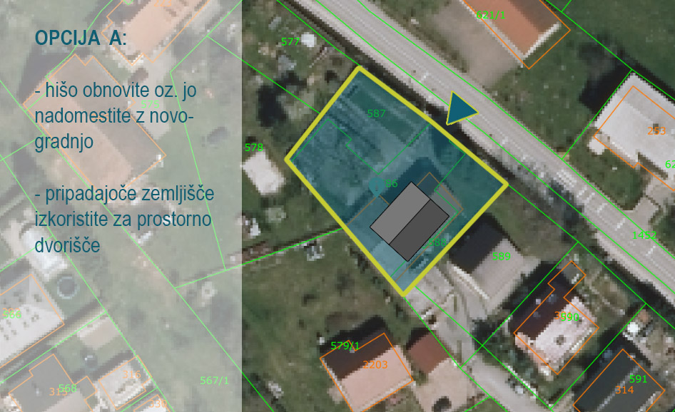 Hiša v (Spodnjih) Hočah z 947 m2 zemljišča
